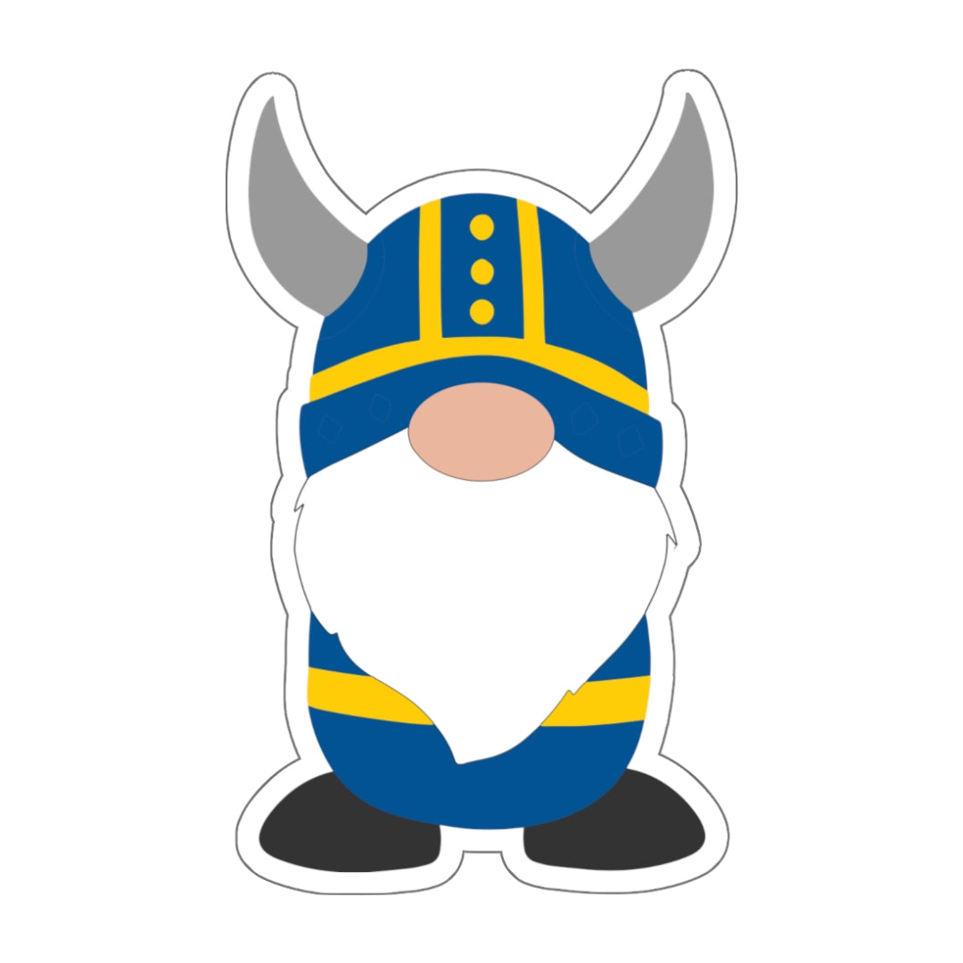 Swedish Viking Boy Gnome Sticker Scandinavian Design Studio