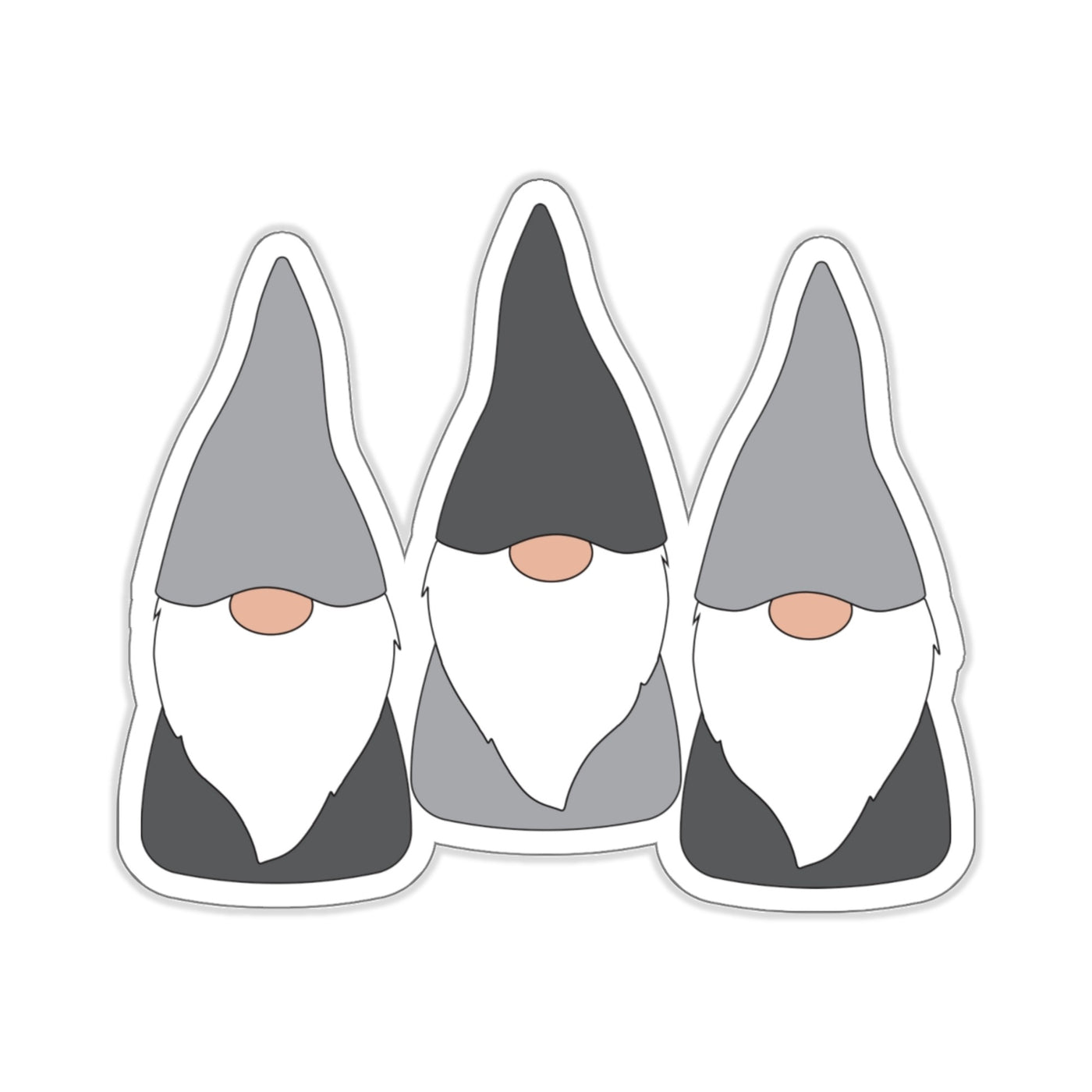 Scandinavian Gnomes Sticker Scandinavian Design Studio