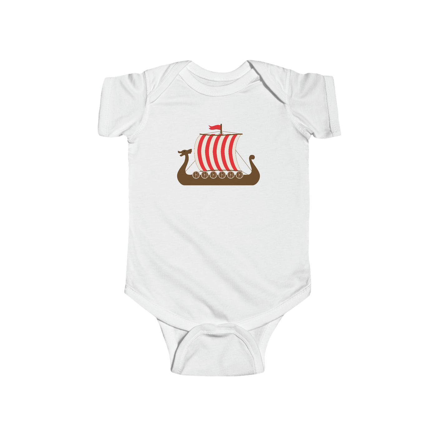 Viking Ship Baby Bodysuit