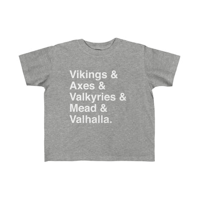 Viking Life Toddler Tee