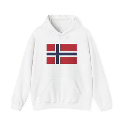 Norwegian Flag Hooded Sweatshirt