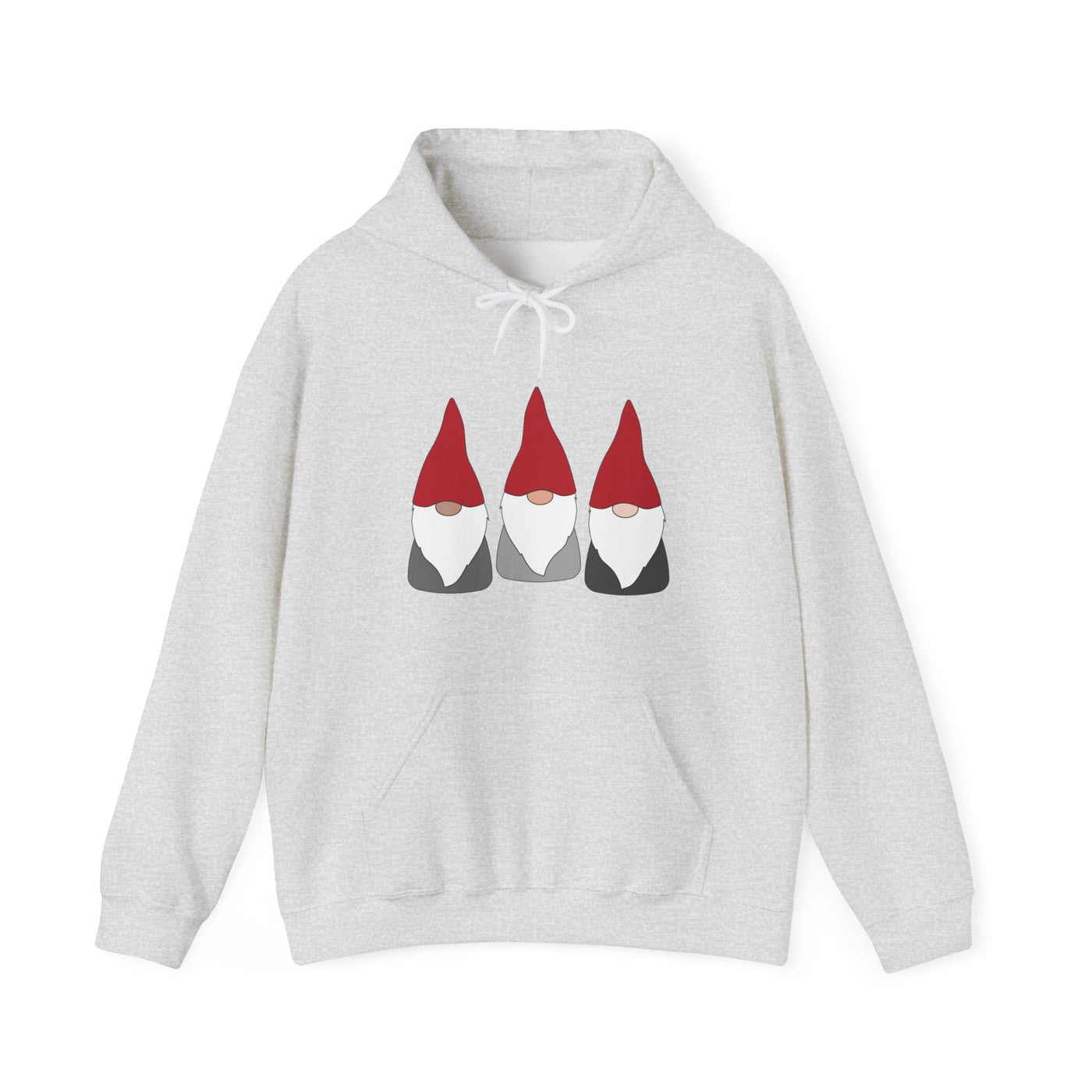 Three Red Hat Gnomes Hooded Sweatshirt