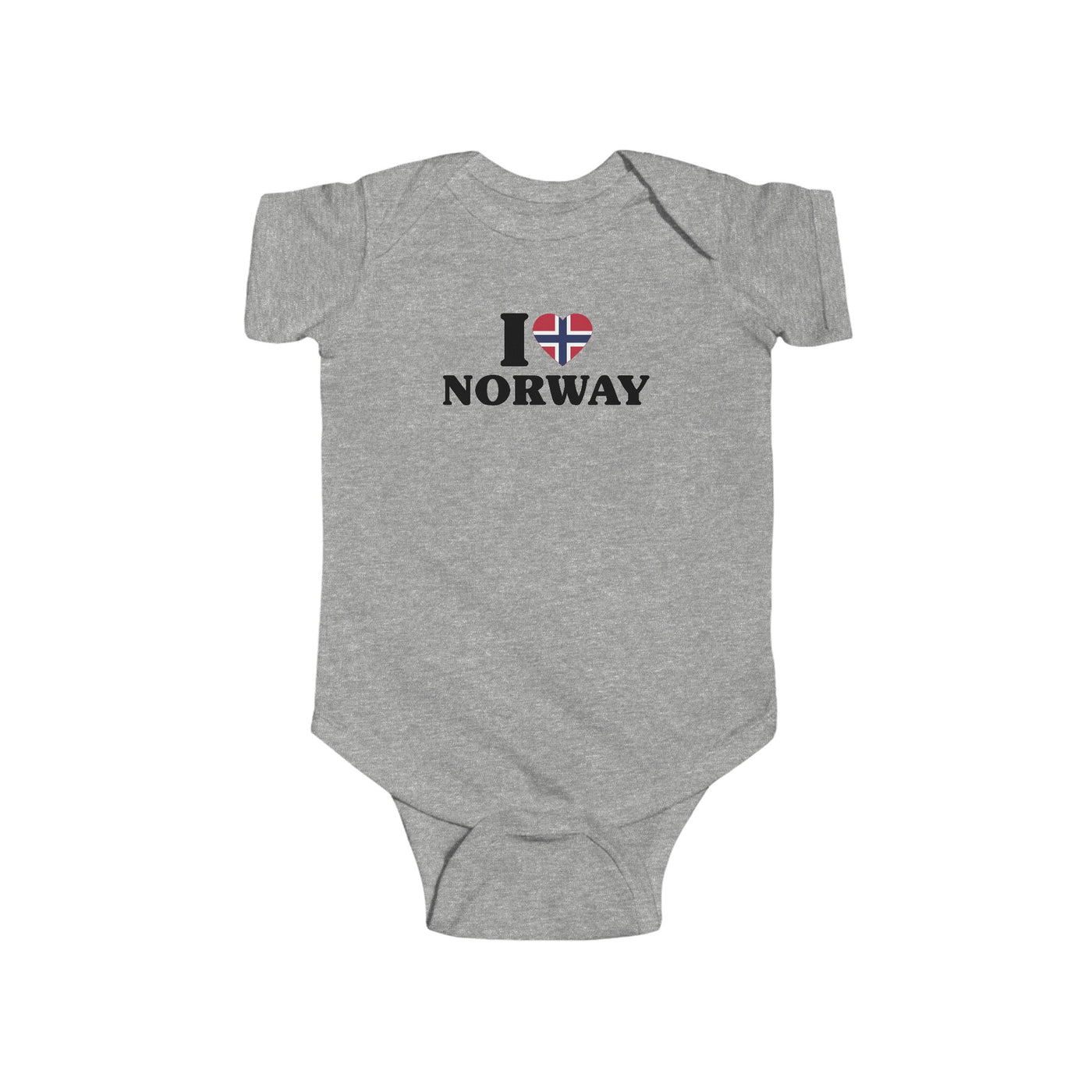 I Love Norway Baby Bodysuit