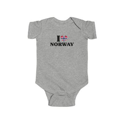 I Love Norway Baby Bodysuit