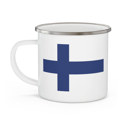Finnish Flag Camping Mug