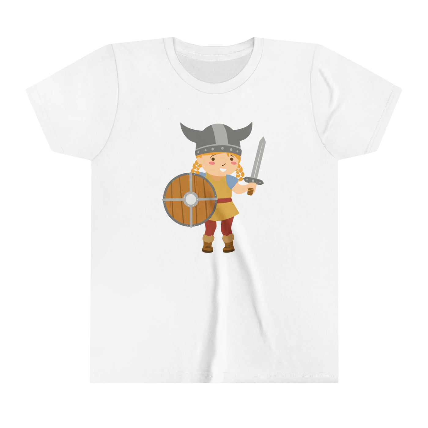 Viking Girl Kids T-Shirt