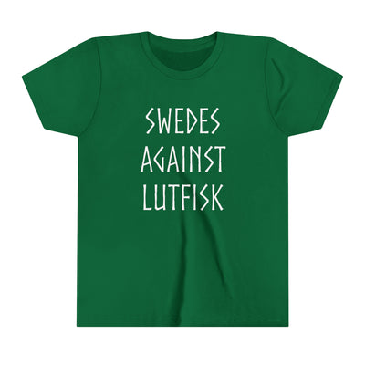 Swedes Against Lutfisk Kids T-Shirt