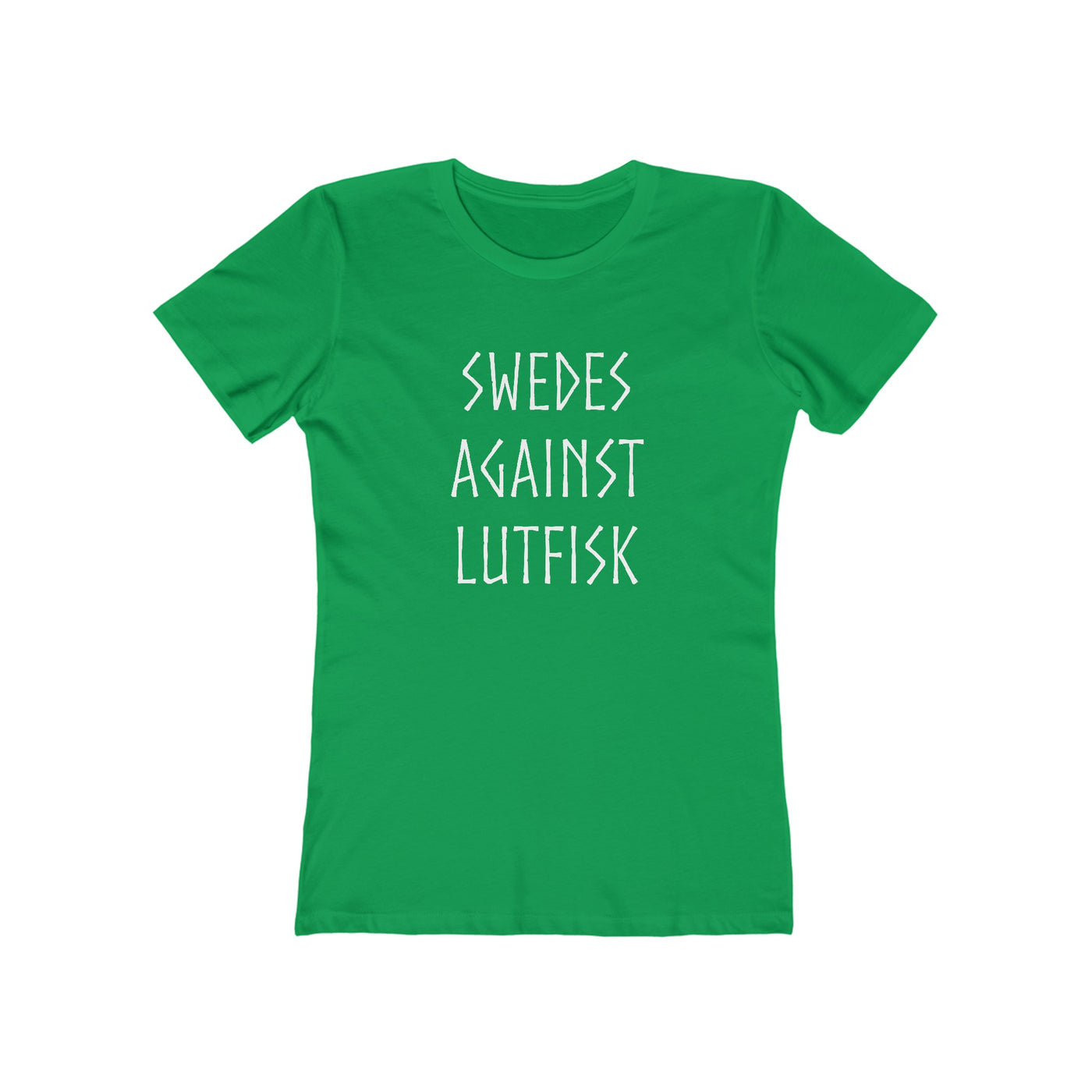 Swedes Against Lutfisk Women's Fit T-Shirt