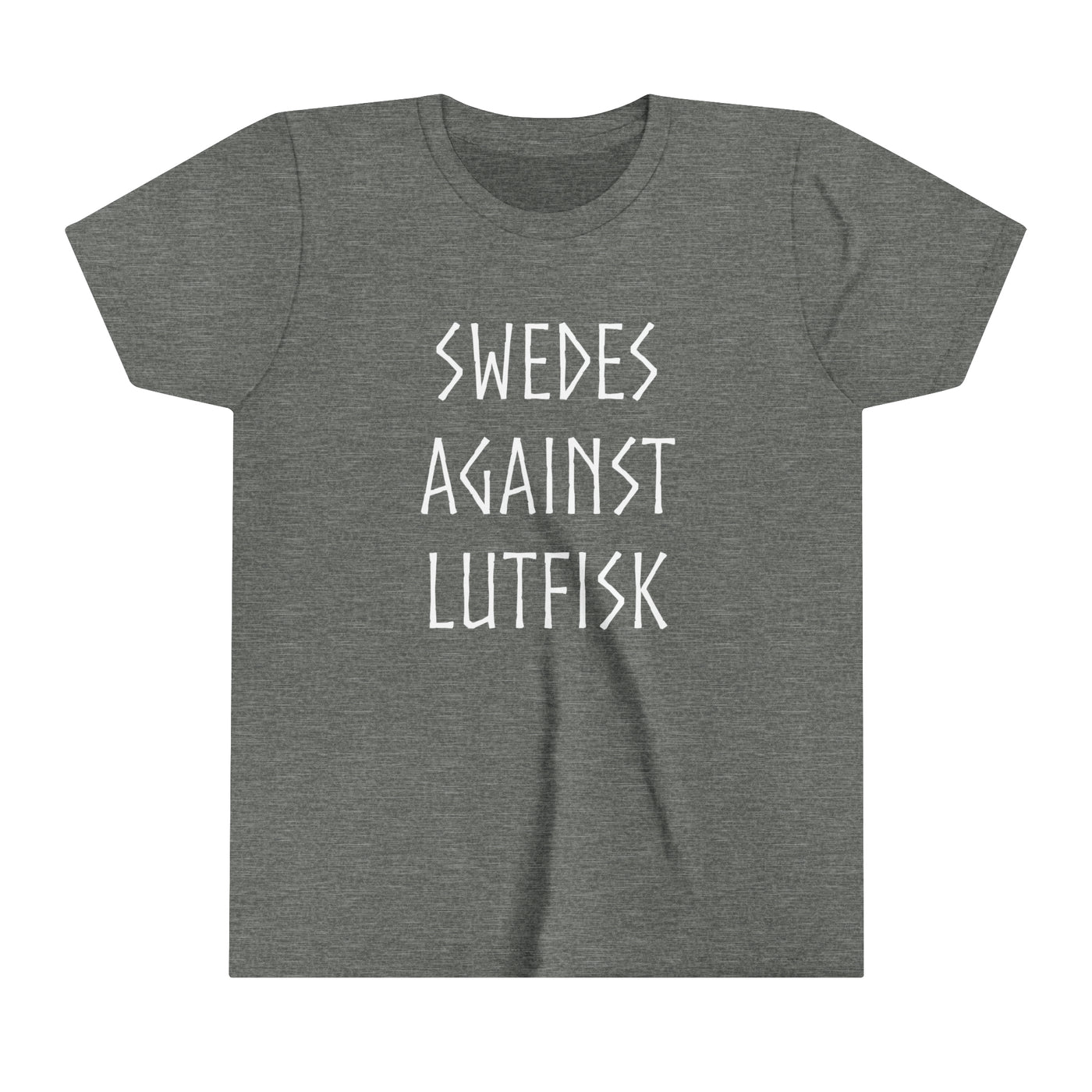 Swedes Against Lutfisk Kids T-Shirt