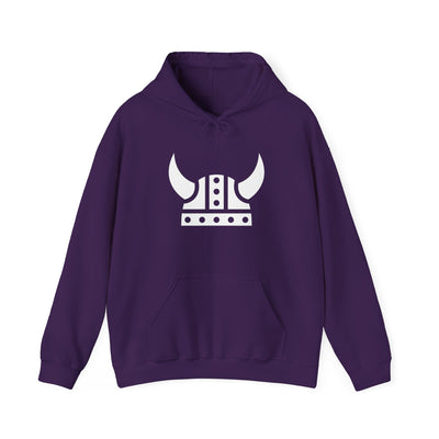 Viking Helmet Hooded Sweatshirt