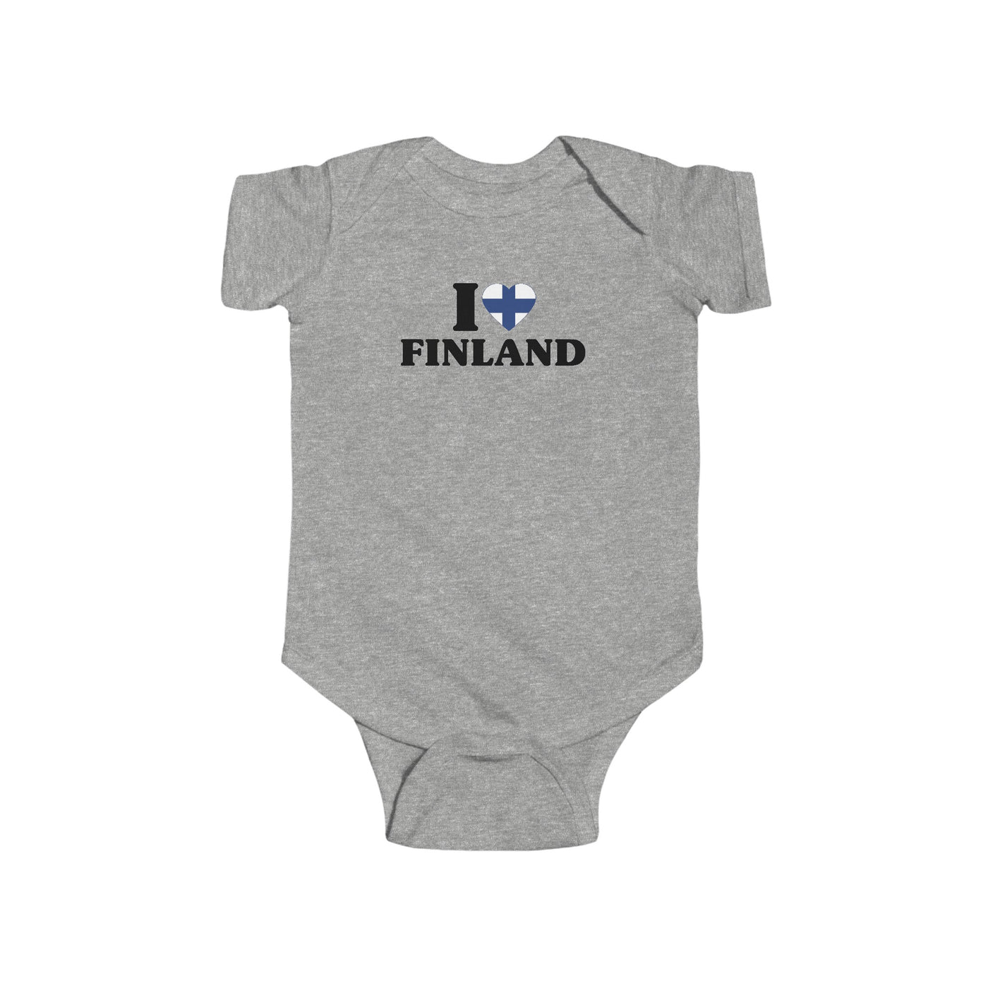 I Love Finland Baby Bodysuit