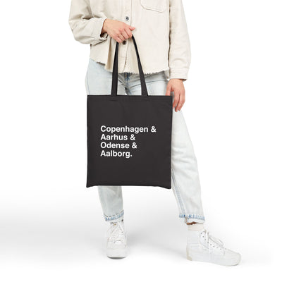 Cities Of Denmark Tote Bag