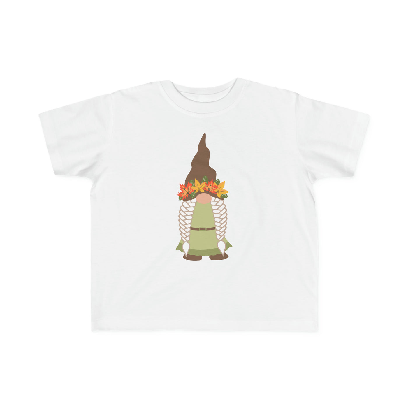 Woodland Girl Gnome Toddler Tee