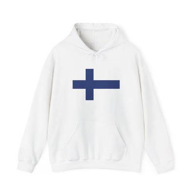 Finnish Flag Hooded Sweatshirt