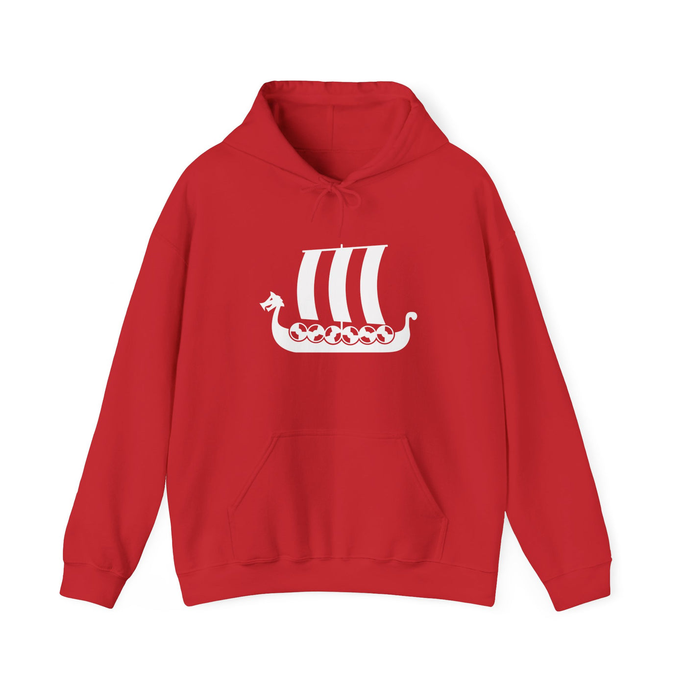 Viking Ship Hooded Sweatshirt