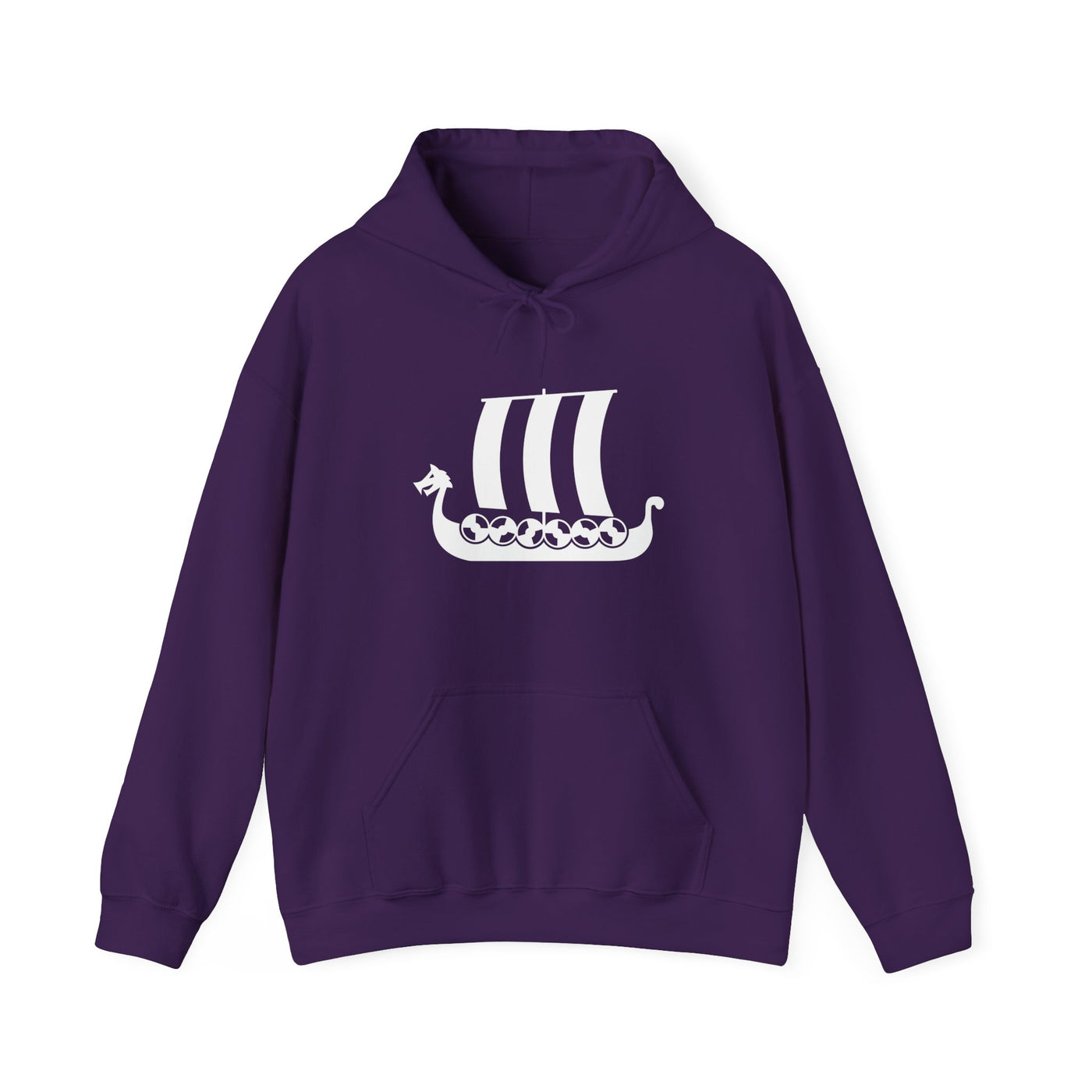 Viking Ship Hooded Sweatshirt