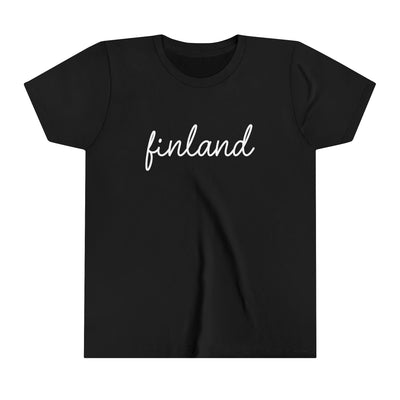 Finland Script Kids T-Shirt