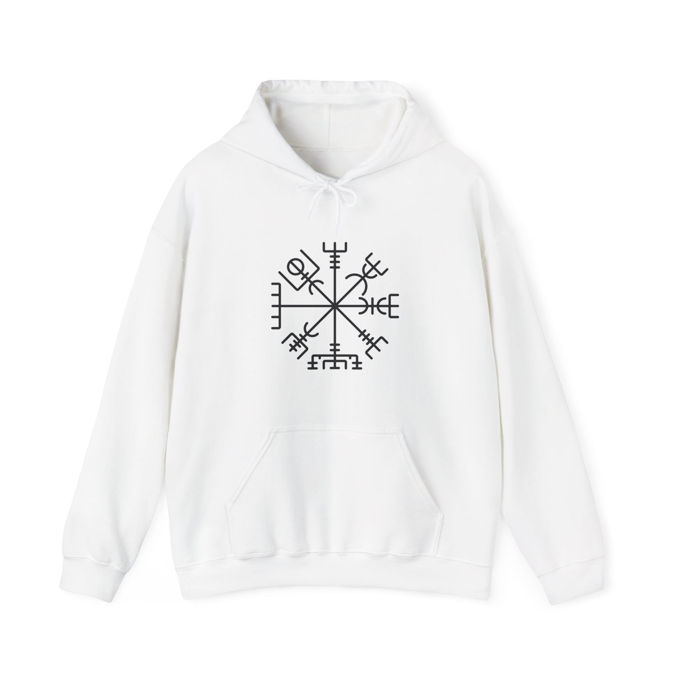 Vegvisir Viking Compass Hooded Sweatshirt