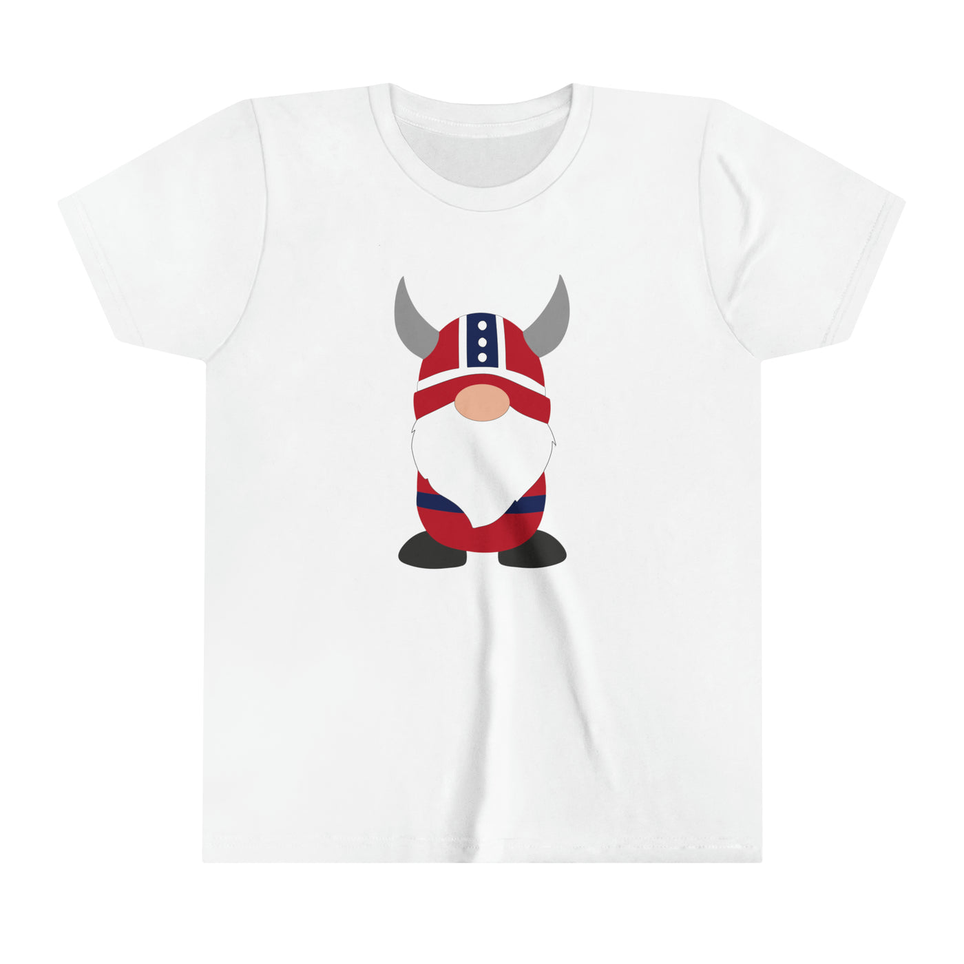 Norwegian Viking Boy Gnome Kids T-Shirt