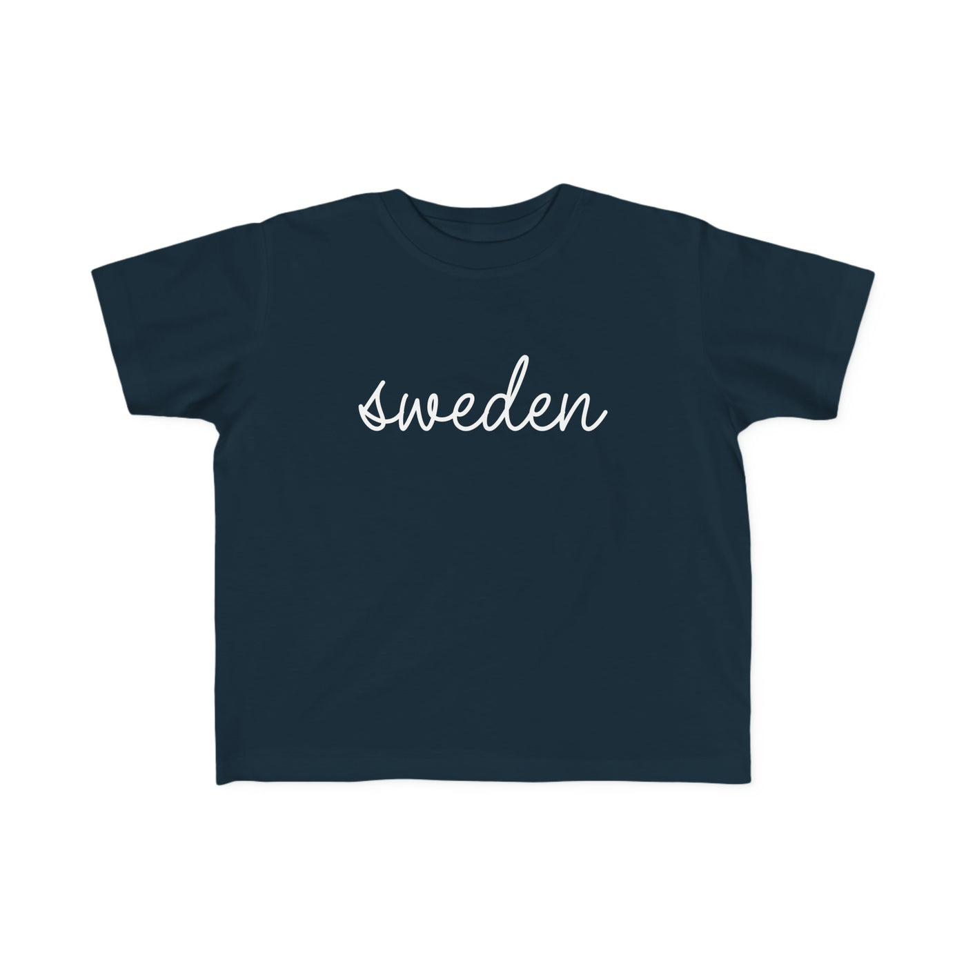 Sweden Script Toddler Tee