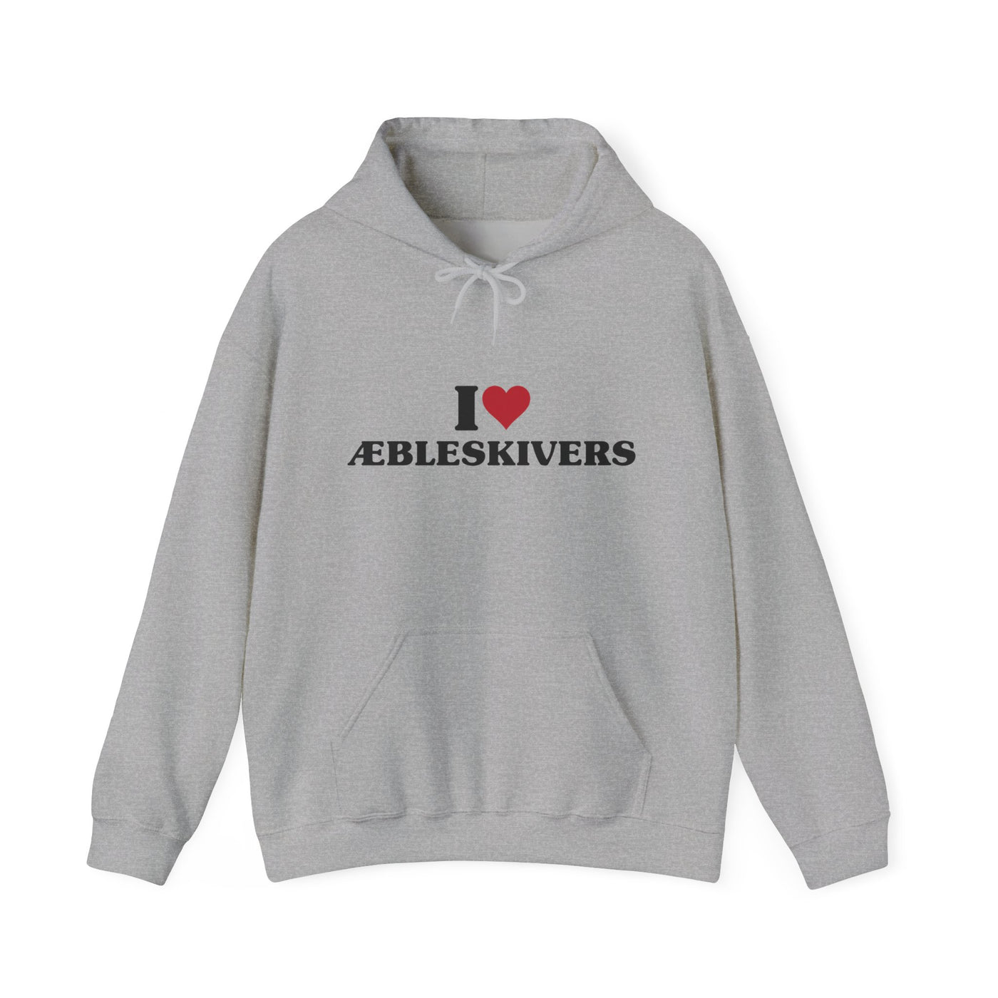 I Love Aebleskivers Hooded Sweatshirt