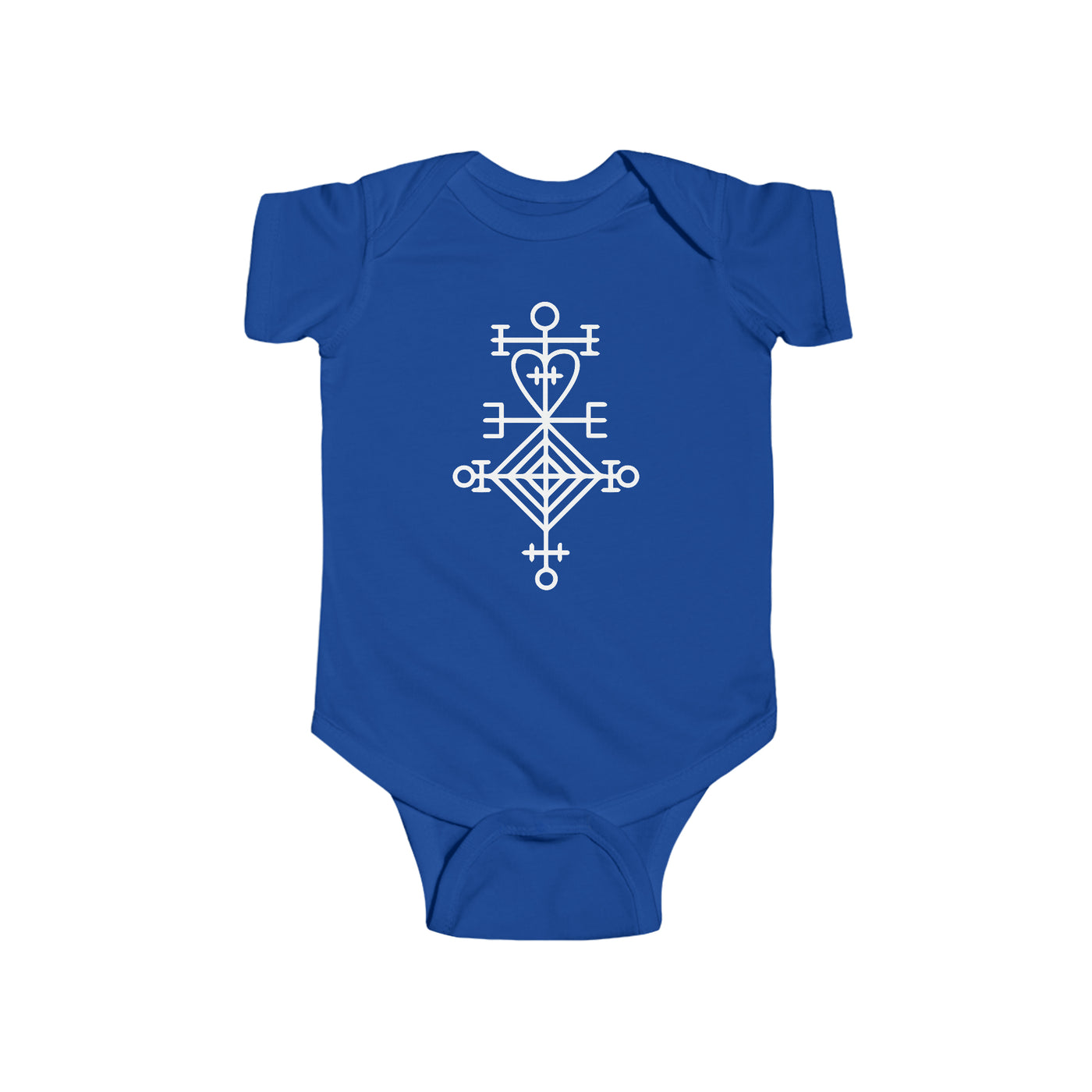 Ástarstafur Icelandic Love Stave Baby Bodysuit