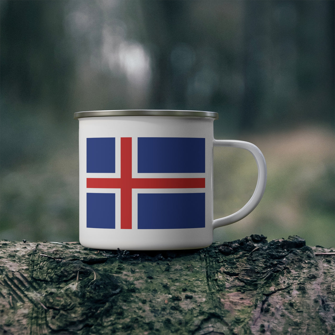 Icelandic Flag Camping Mug