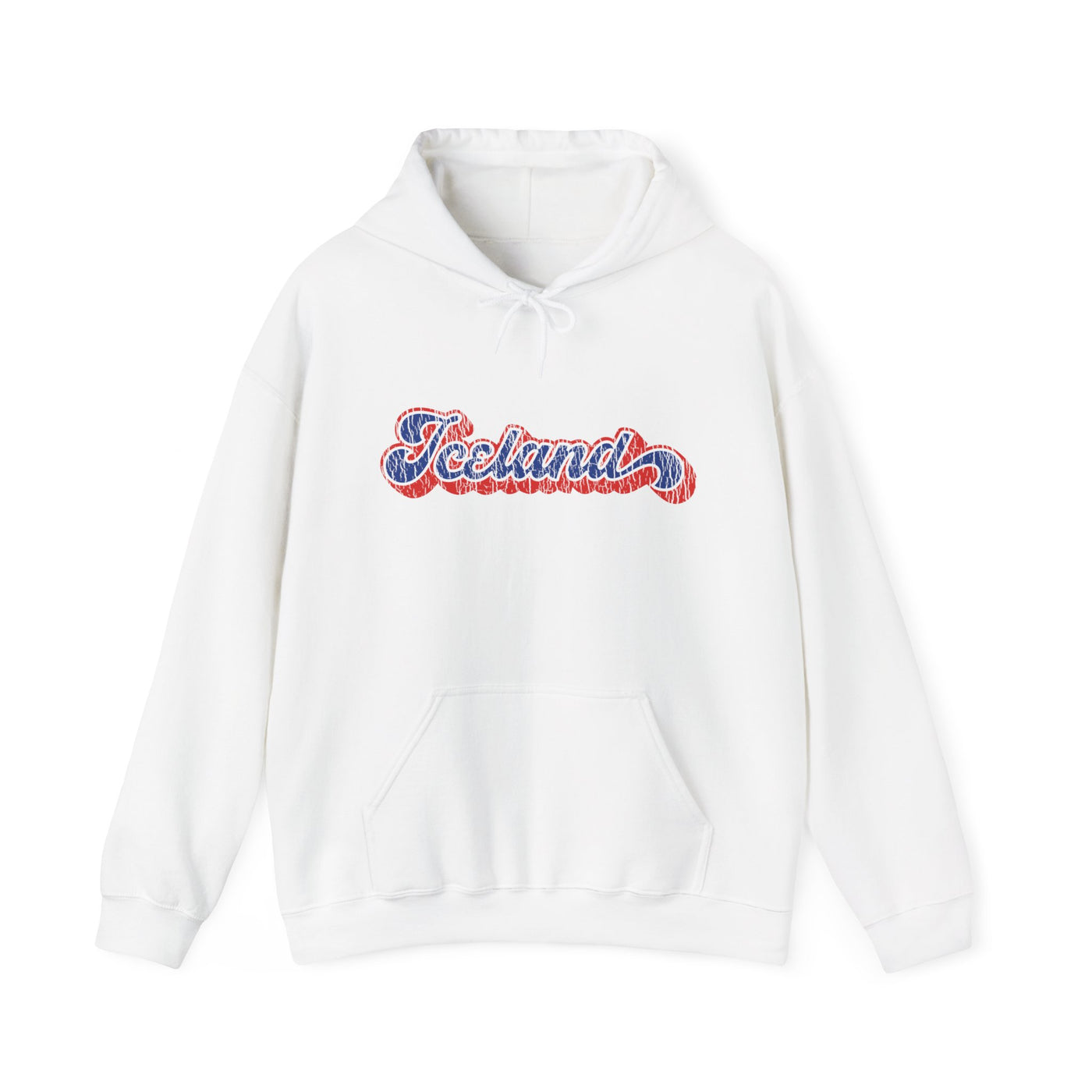 Retro Iceland Hooded Sweatshirt