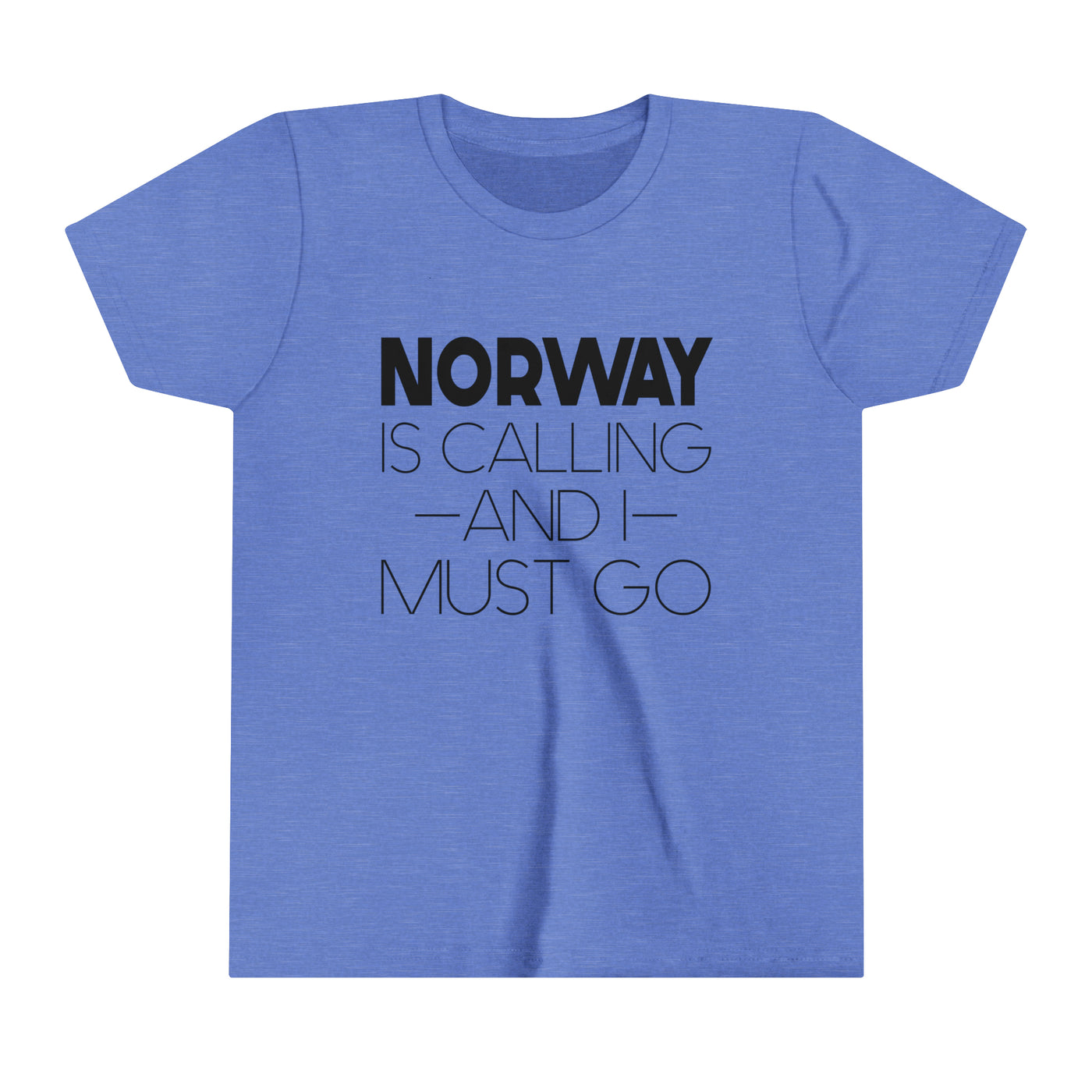 Norway Is Calling And I Must Go Kids T-Shirt