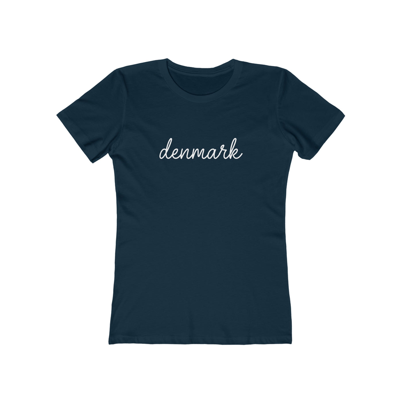 Denmark Script Women's Fit T-Shirt