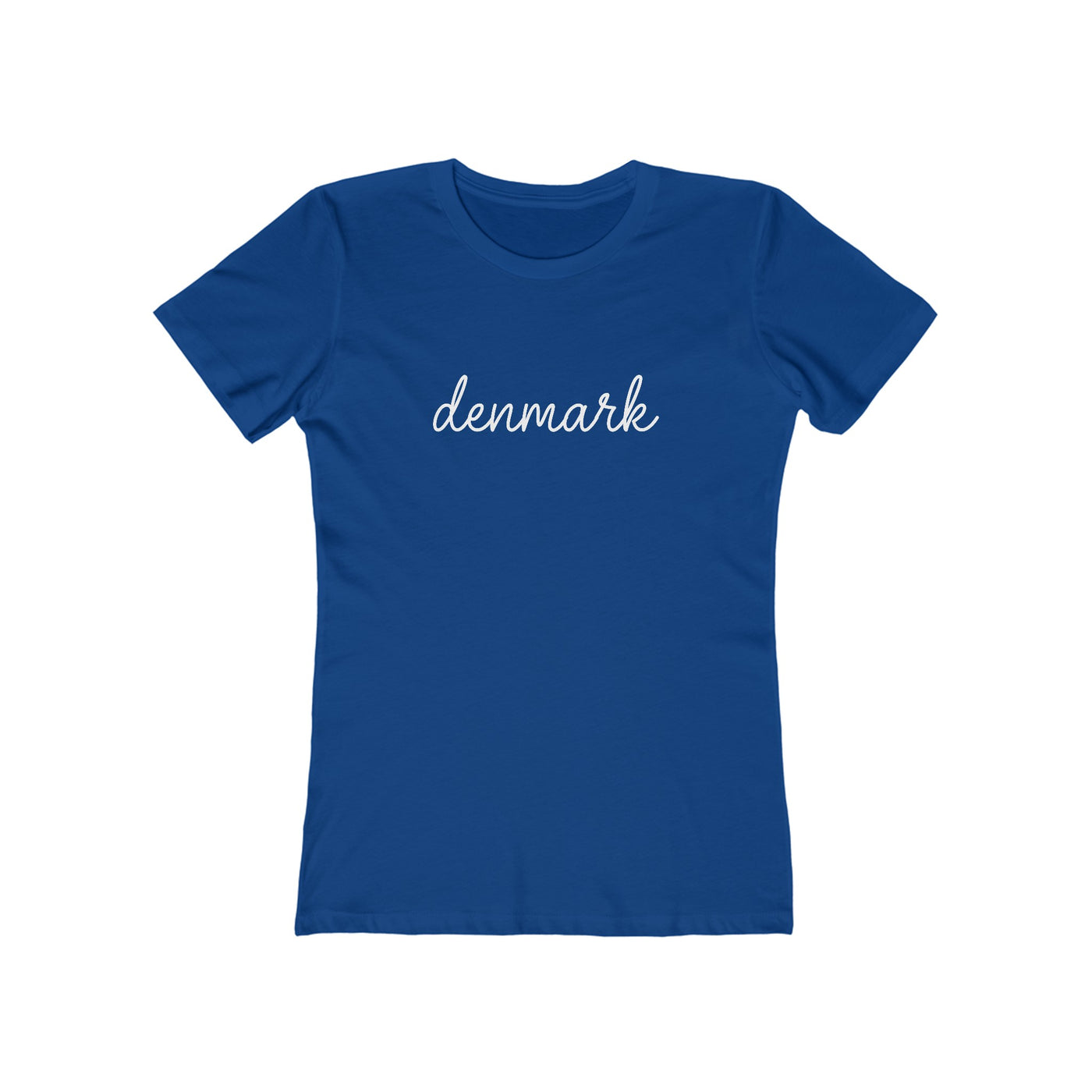 Denmark Script Women's Fit T-Shirt