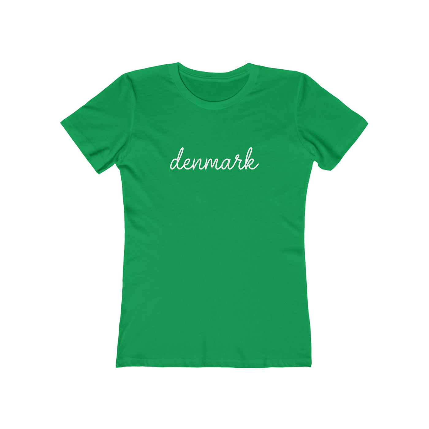 Denmark Script Women's Fit T-Shirt