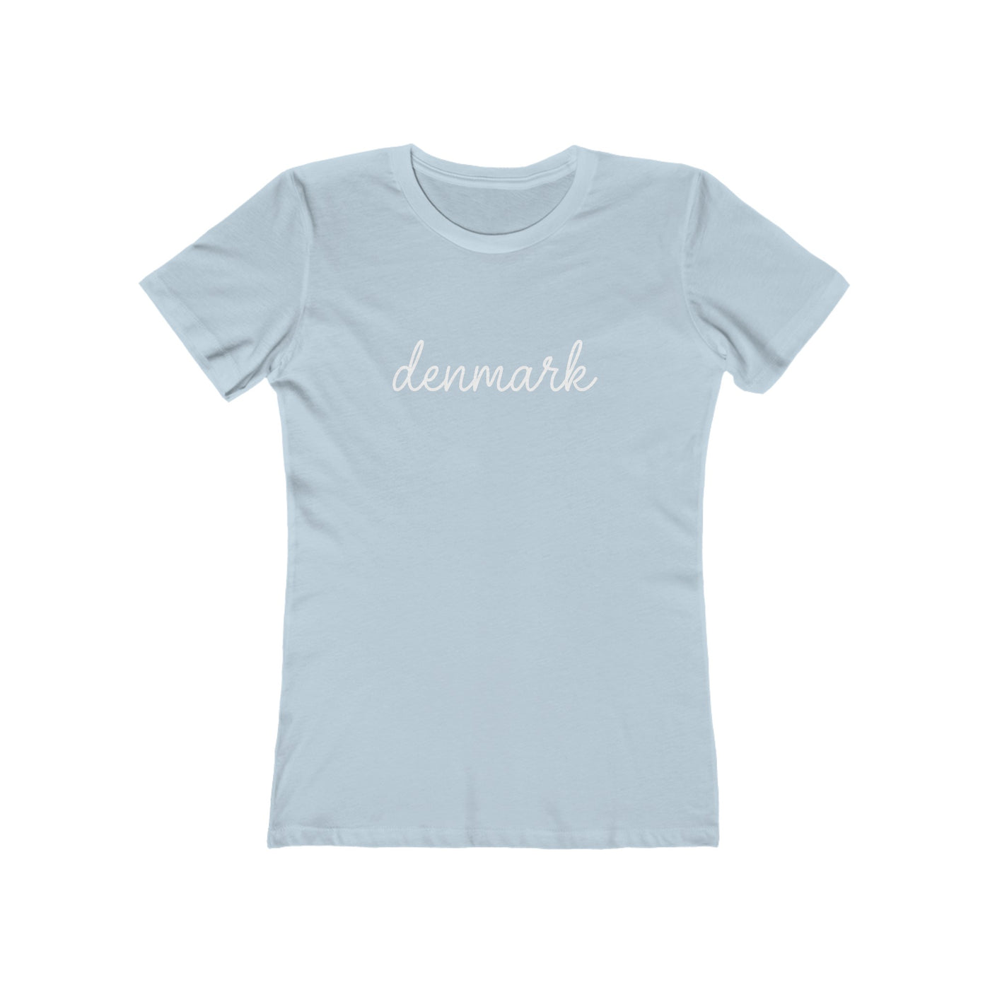 Denmark Script Women's Fit T-Shirt