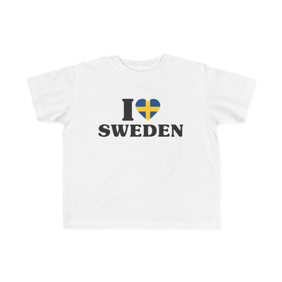 I Love Sweden Toddler Tee