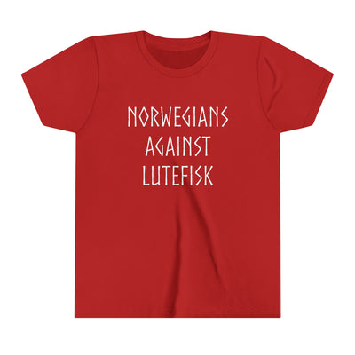 Norwegians Against Lutefisk Kids T-Shirt