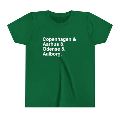 Cities Of Denmark Kids T-Shirt