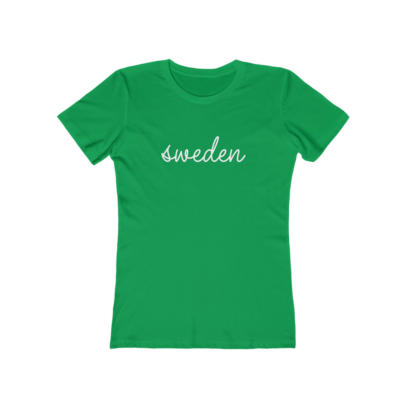 Sweden Script Women's Fit T-Shirt