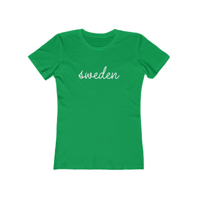 Sweden Script Women's Fit T-Shirt