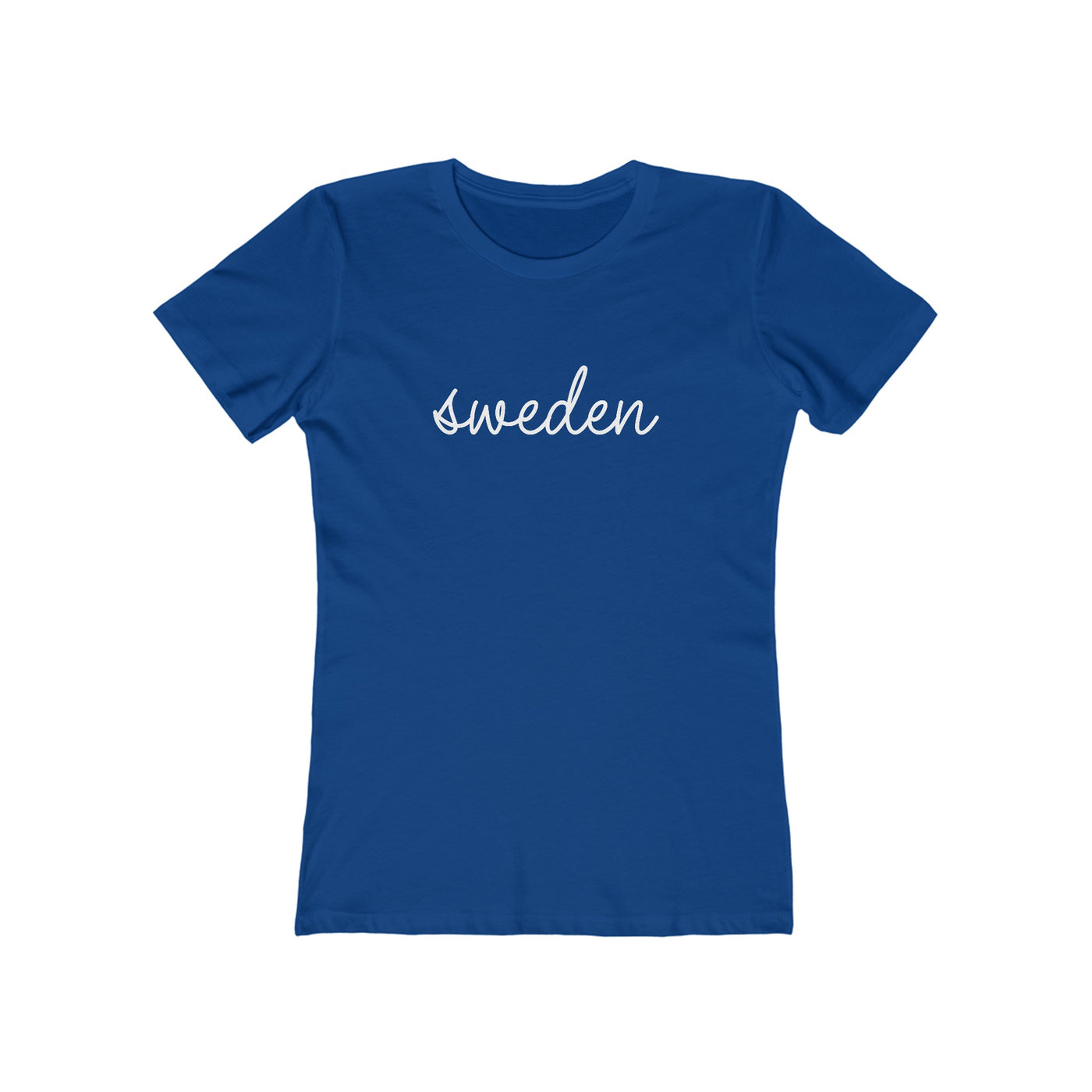 Sweden Script Women's Fit T-Shirt