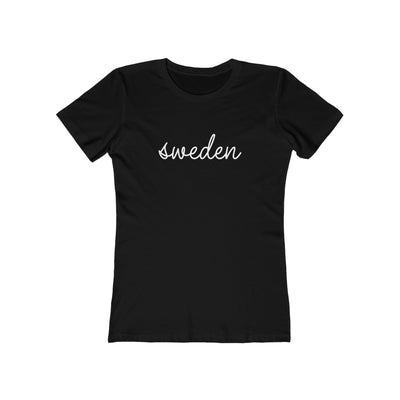 Sweden Script Women's Fit T-Shirt