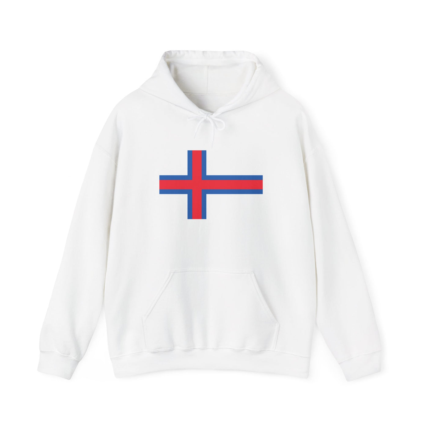 Faroese Flag Hooded Sweatshirt