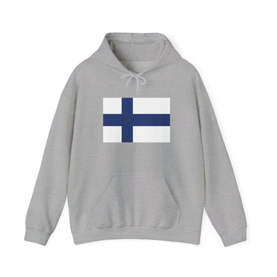 Finnish Flag Hooded Sweatshirt