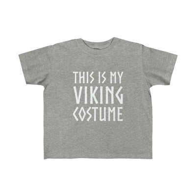 This Is My Viking Costume Toddler Tee