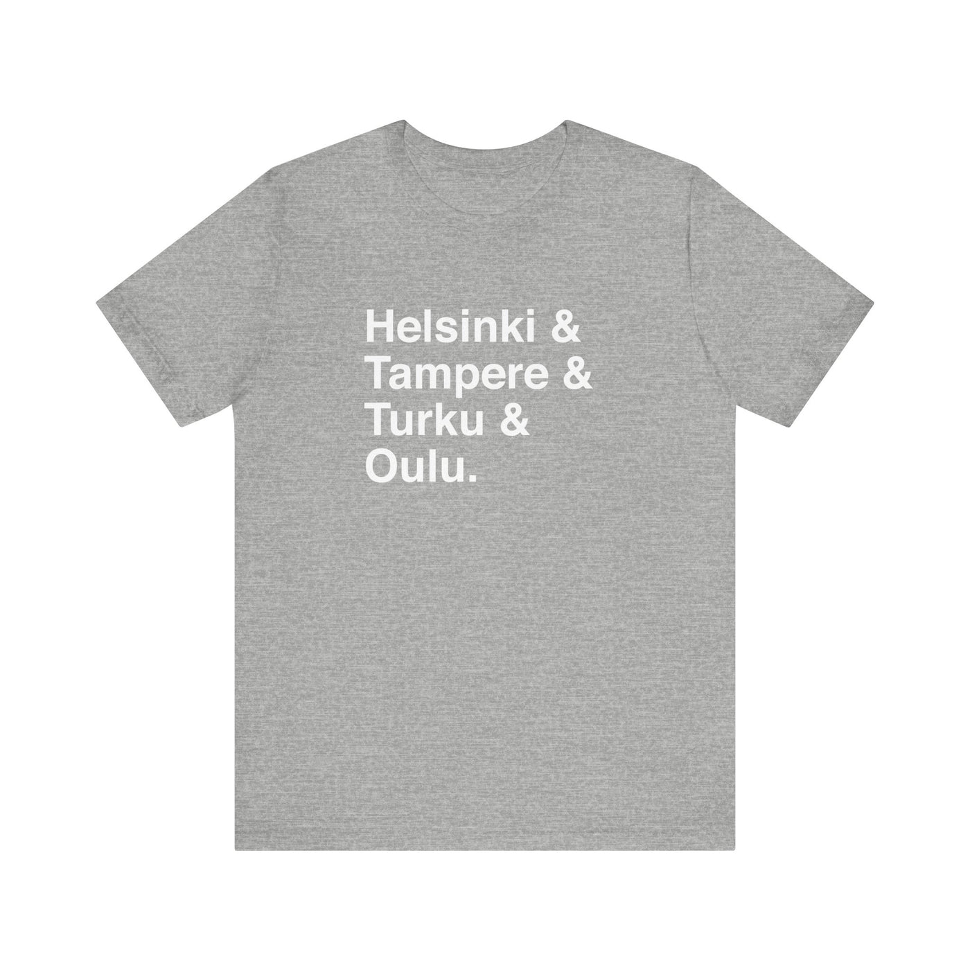 Cities Of Finland Unisex T-Shirt