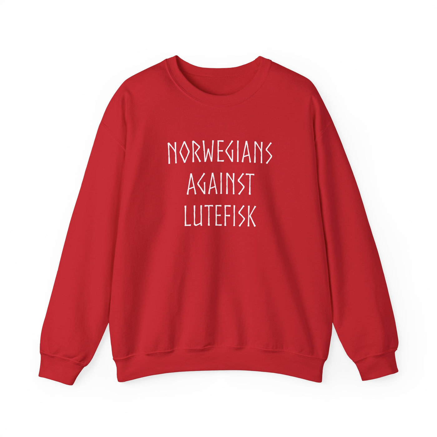 Norwegians Against Lutefisk Sweatshirt
