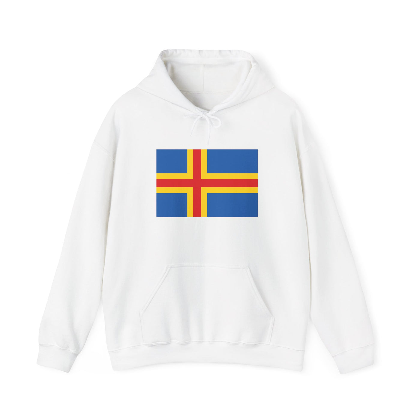 Åland Flag Hooded Sweatshirt