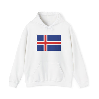 Icelandic Flag Hooded Sweatshirt