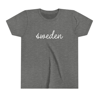 Sweden Script Kids T-Shirt