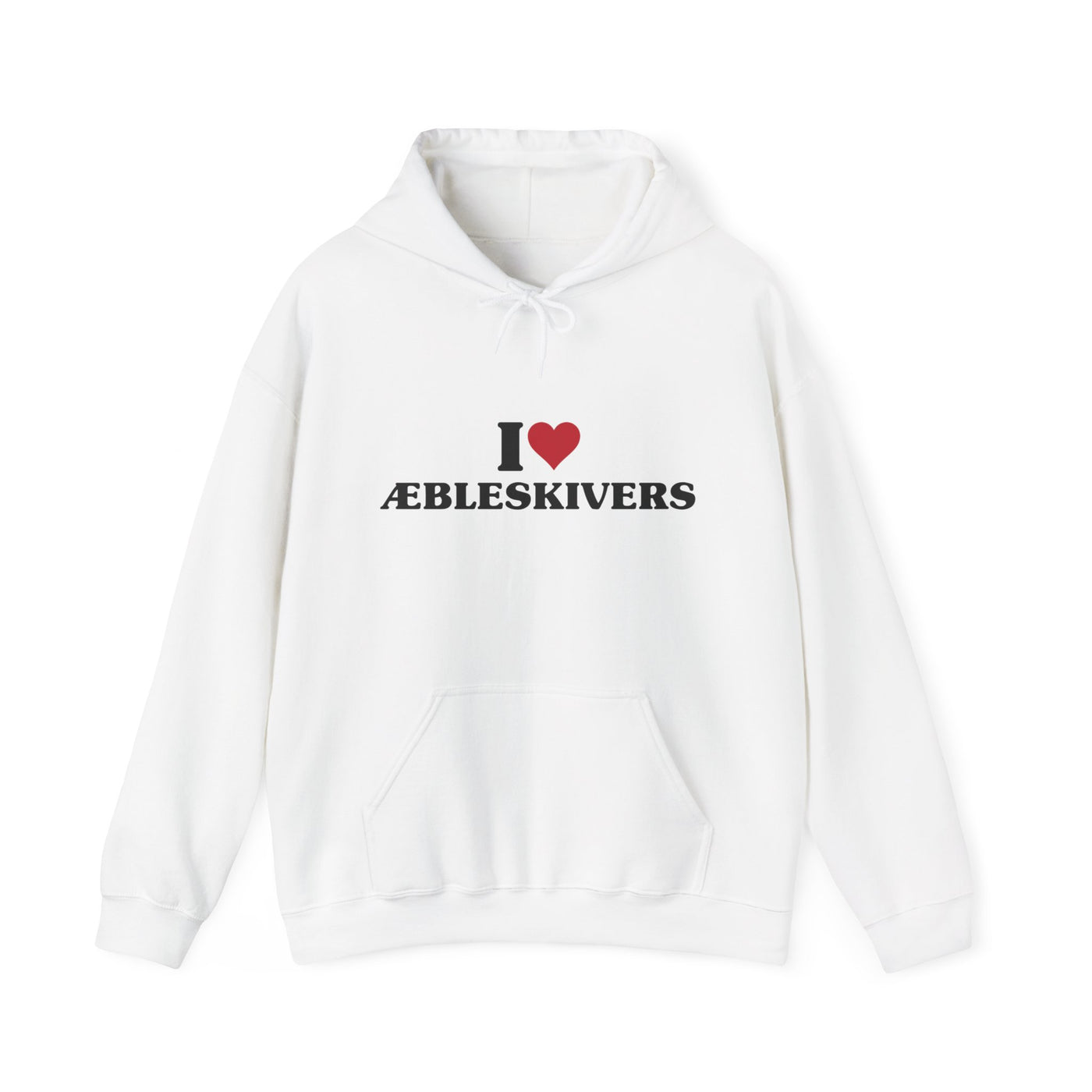 I Love Aebleskivers Hooded Sweatshirt