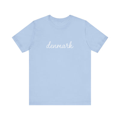 Denmark Script Unisex T-Shirt